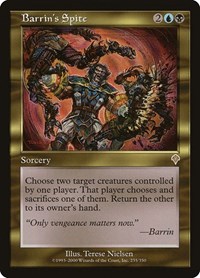 Barrin's Spite, Invasion