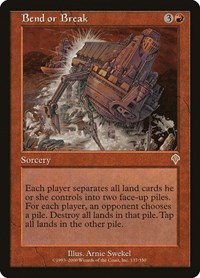 Bend or Break, Invasion