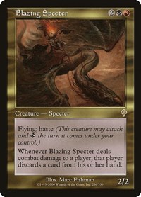 Blazing Specter, Invasion