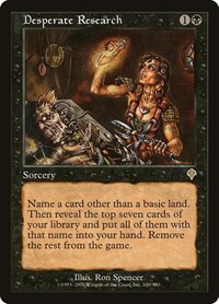 Desperate Research, Invasion