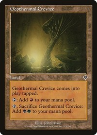 Geothermal Crevice, Invasion