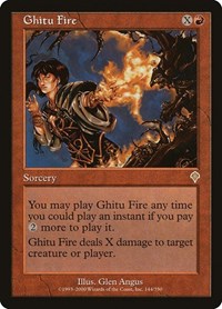 Ghitu Fire, Invasion