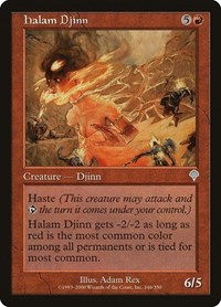 Halam Djinn, Invasion