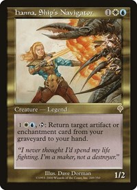 Hanna, Ship's Navigator, Invasion