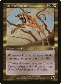 Horned Cheetah, Invasion