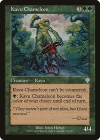Kavu Chameleon, Invasion