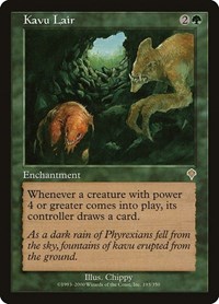 Kavu Lair, Invasion