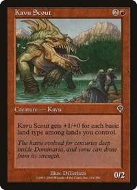 Kavu Scout, Invasion