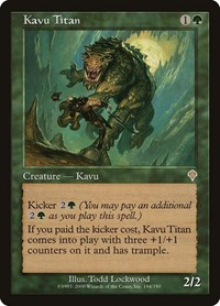 Kavu Titan, Invasion