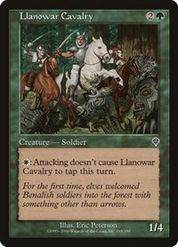 Llanowar Cavalry, Invasion