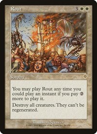 Rout, Invasion