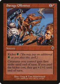 Savage Offensive, Invasion