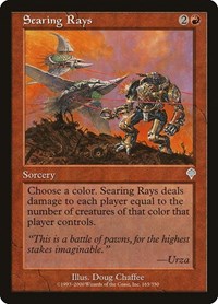 Searing Rays, Invasion