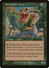 Serpentine Kavu, Invasion
