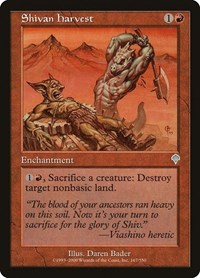 Shivan Harvest, Invasion
