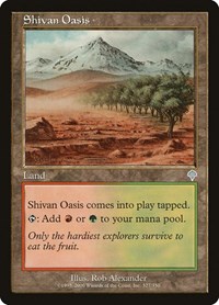 Shivan Oasis, Invasion