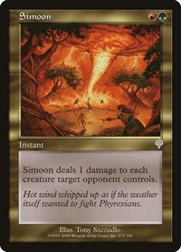 Simoon, Invasion