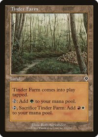 Tinder Farm, Invasion
