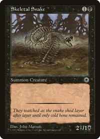 Skeletal Snake, Portal