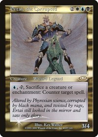 Ertai, the Corrupted (Alt. Art Foil), Planeshift