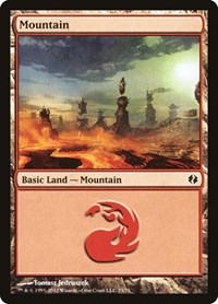 Mountain (75), Duel Decks: Venser vs. Koth