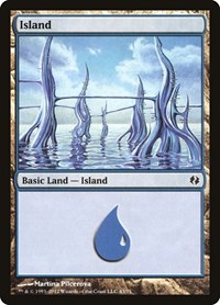 Island (43), Duel Decks: Venser vs. Koth