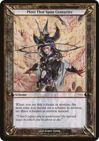 Plots That Span Centuries (Release Event Promo), Oversize Cards