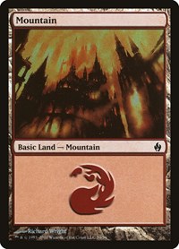 Mountain (34), Premium Deck Series: Fire and Lightning