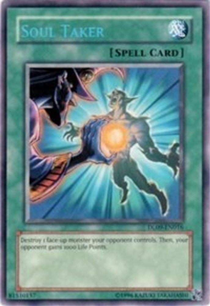 Soul Taker (Blue), Unlimited, front
