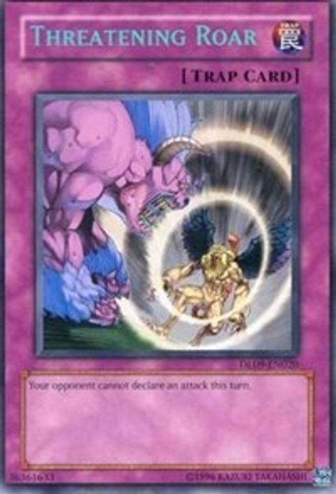 Threatening Roar (Blue), Unlimited, front