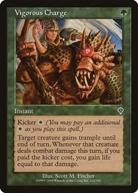 Vigorous Charge, Invasion