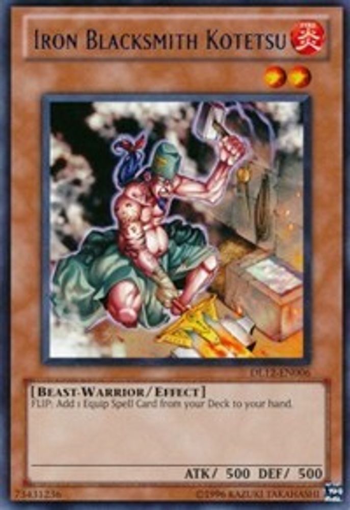 Iron Blacksmith Kotetsu (Red), Unlimited, front