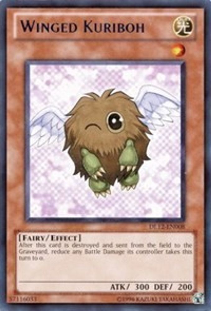Winged Kuriboh (Red), Unlimited, front
