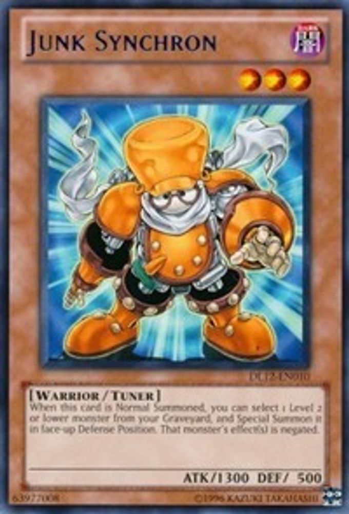 Junk Synchron (Red), Unlimited, front