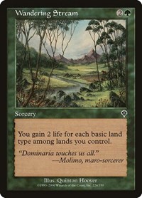 Wandering Stream, Invasion