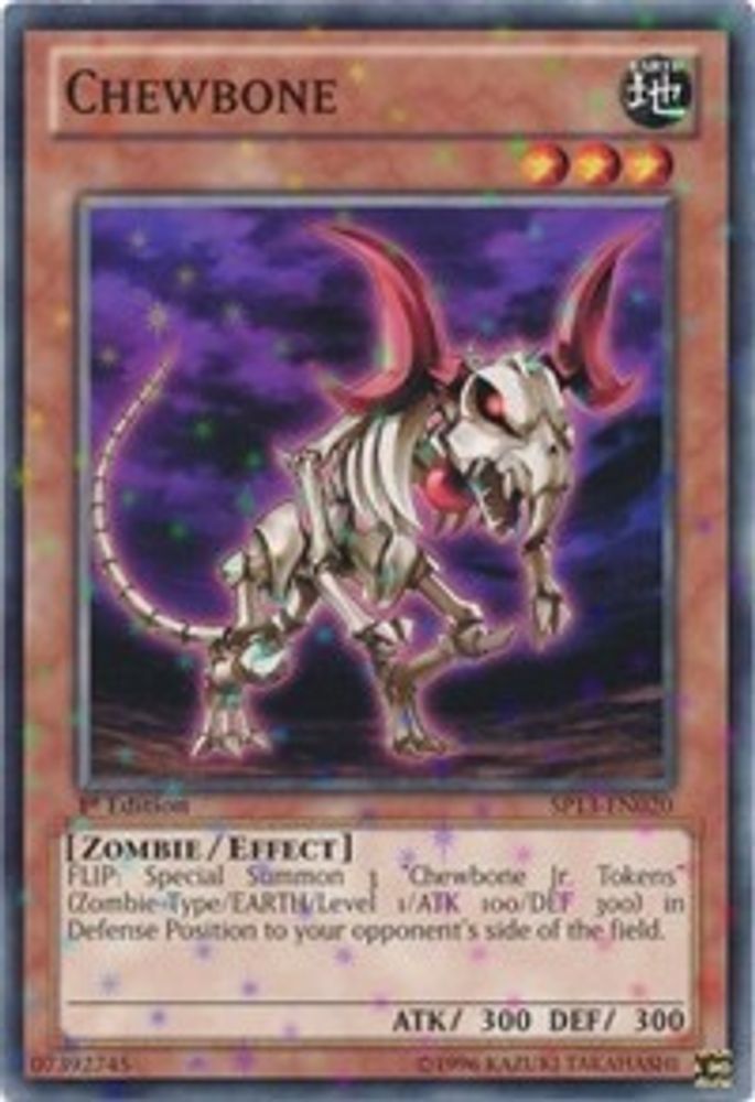 Chewbone (Starfoil), 1st-edition, front