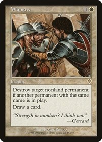 Winnow, Invasion