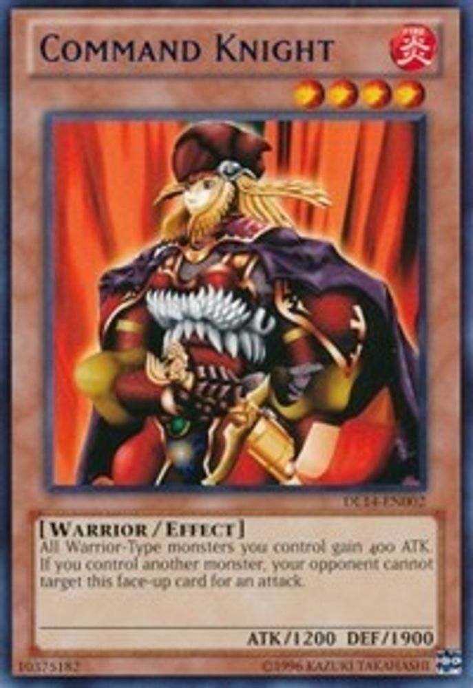Command Knight (Red), Standard, front