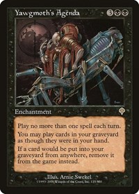 Yawgmoth's Agenda, Invasion