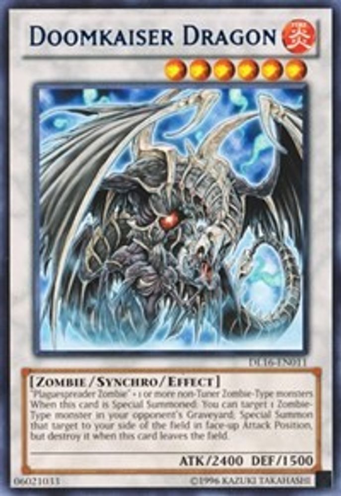 Doomkaiser Dragon (Blue), Standard, front