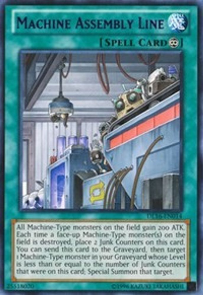 Machine Assembly Line (Purple), Standard, front