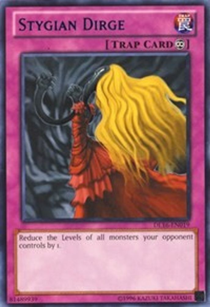 Stygian Dirge (Blue), Unlimited, front