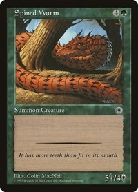 Spined Wurm, Portal