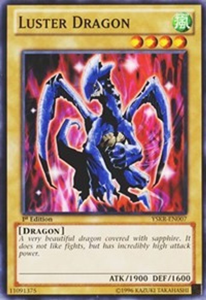 Luster Dragon, 1st-edition, front