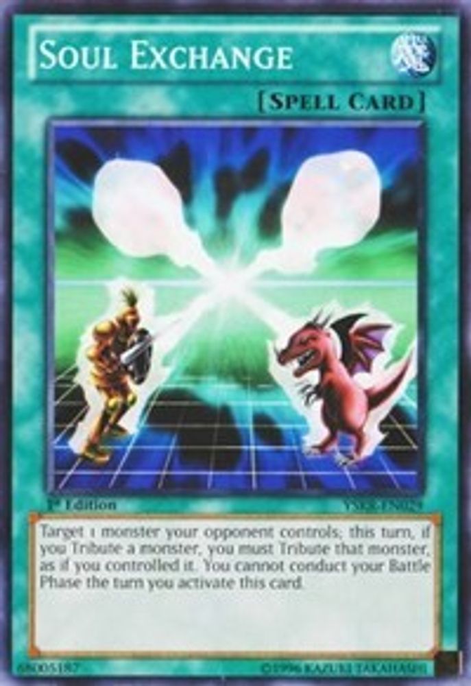 Soul Exchange, 1st-edition, front