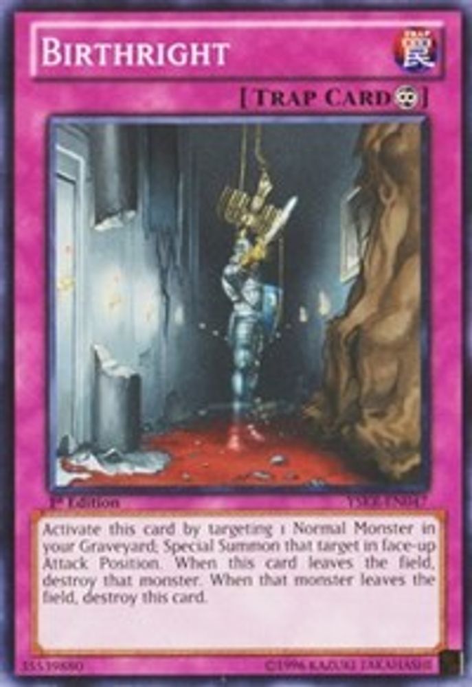 Birthright, 1st-edition, front