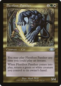 Fleetfoot Panther, Planeshift