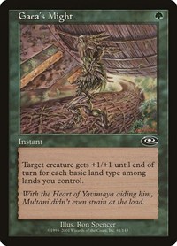 Gaea's Might, Planeshift