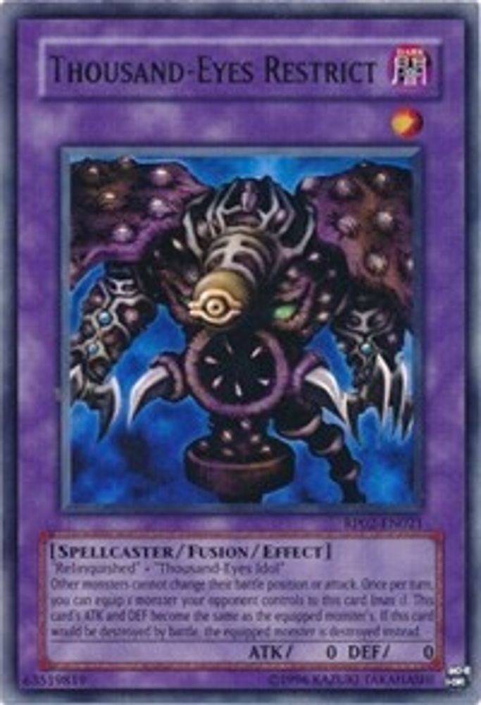 Thousand-Eyes Restrict, Unlimited, front