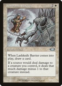Lashknife Barrier, Planeshift